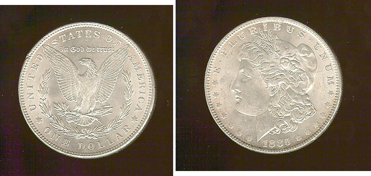 USA $1 1885 BU